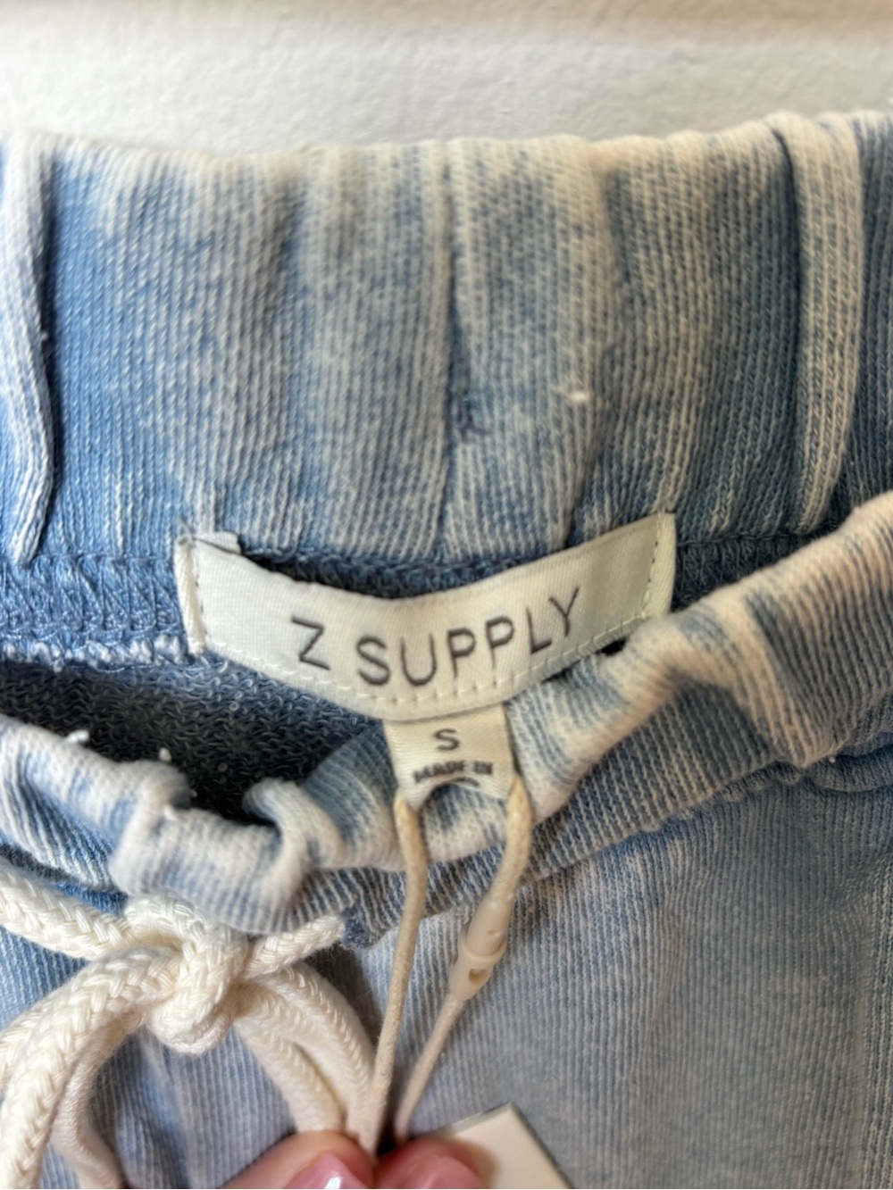 $226 NWT 2pc Z Supply All Day Knit Denim Jacket & Hunter knit denim pants Sz S - Picture 8 of 10